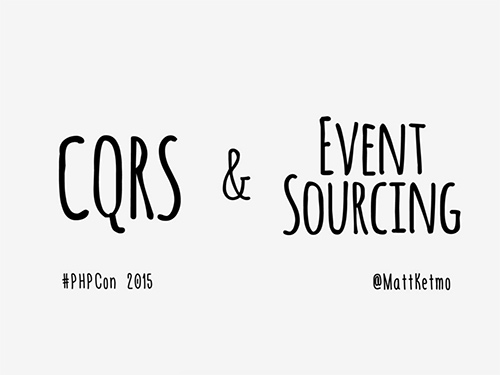 CQRS & Event Sourcing